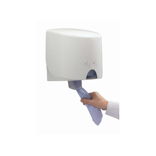 Centrefeed Roll Wiper Dispenser - White