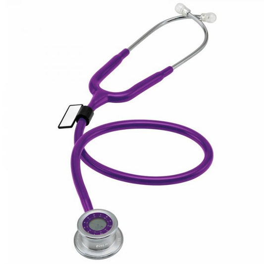 MDF Pulse Time Stethoscope - Purple Rain - 