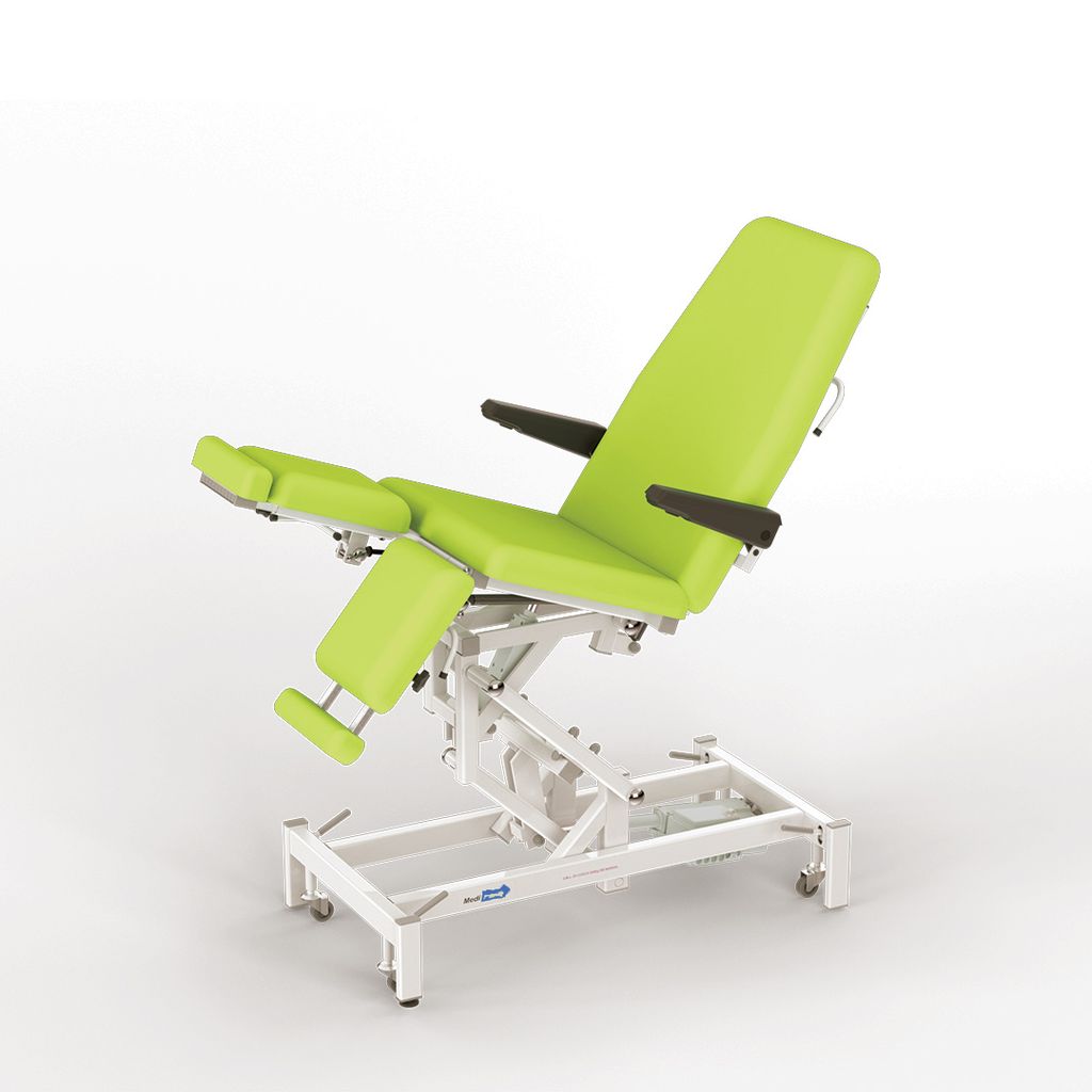 Medi-Plinth Tilting Podiatry Chair - Electric - 