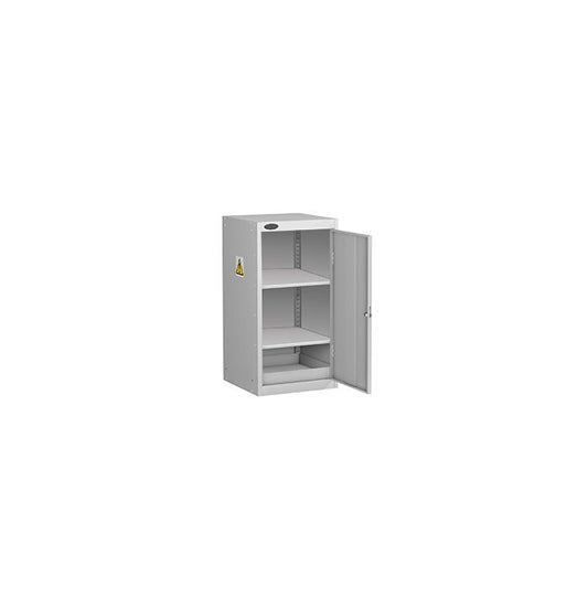 COSHH Cabinet - 890 x 460 x 460 - Silver