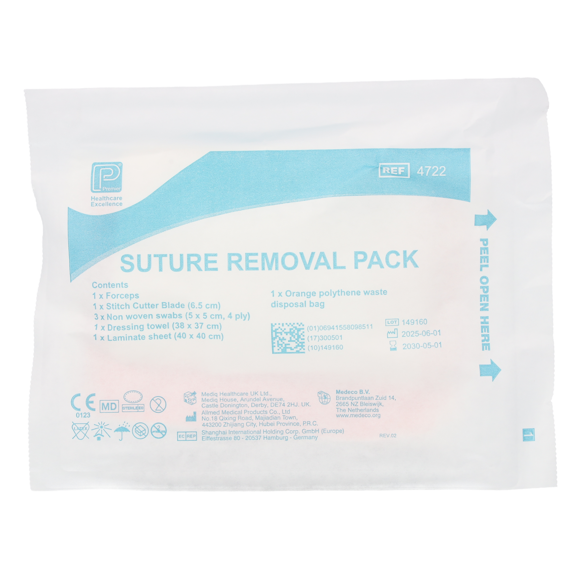 Suture Removal Pack - 