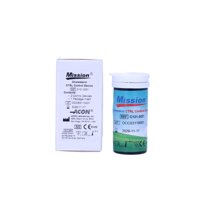 Pack of 2 Control Strips for Mission Cholesterol Control Device