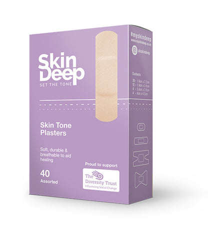 My Skin Deep – Light Tone Plasters – Box of 40