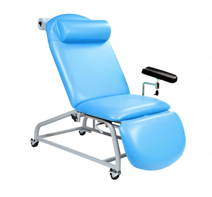 Phlebotomy Chair - 4 Locking Castors - 