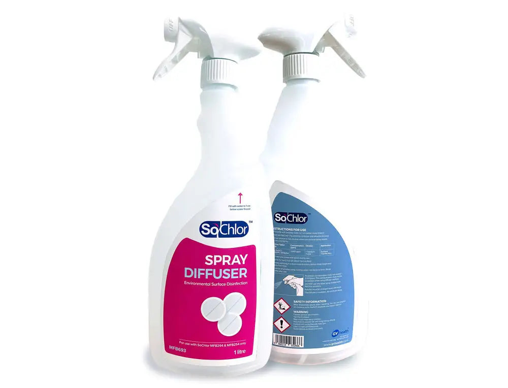 Diffuser Spraying SoChlor 1L Diffuser Spray Bottle – Medisave UK