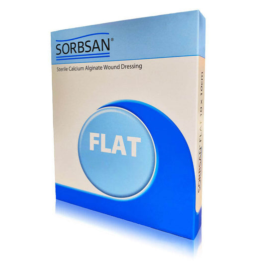 SORBSAN Flat Sterile Dressings - 5cm x 5cm - SOL-Millenium