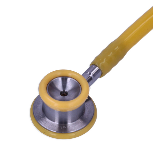 Sprit Delux Series, Infant Dual Head Stethoscope - Yellow - 
