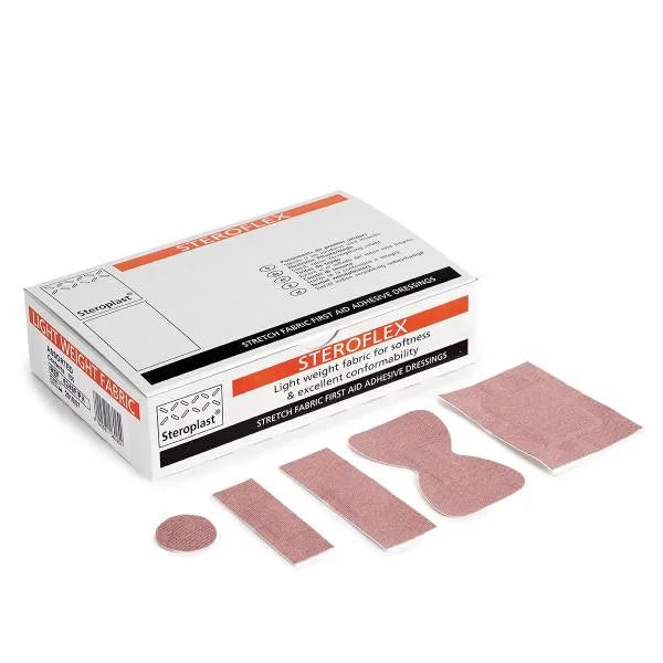 Steroflex Fabric Plaster Variety Pack - Box of 100