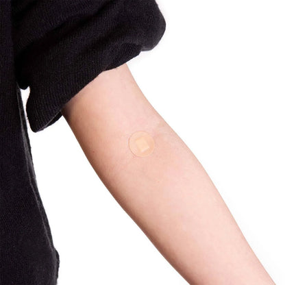 Hypoallergenic Washproof Spot Plasters – 2.4cm (Pack of 100) - 