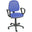 Sunflower Gas-Lift Chair with Arms - Midnight Blue *Quick Delivery*