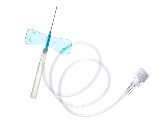 Surflo Winged Infusion Set Black - 22G x 30cm - 