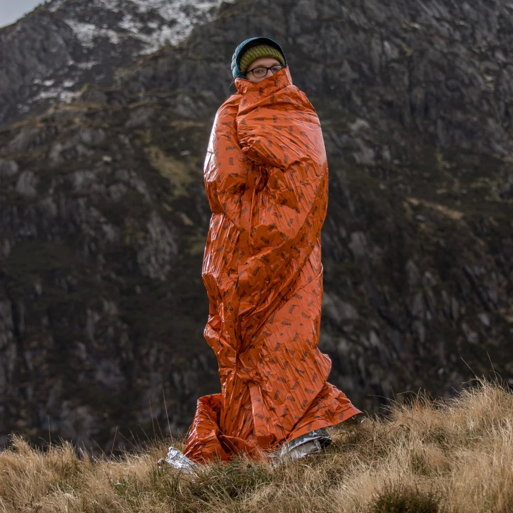 Blizzard EMS 2-Layer Trauma Blanket - Orange