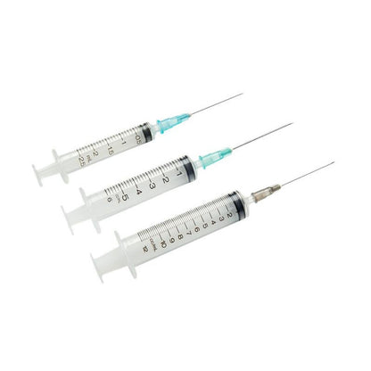 Terumo 3ml Syringe & Needle - 25g x 5/8" - Box of 100 - 