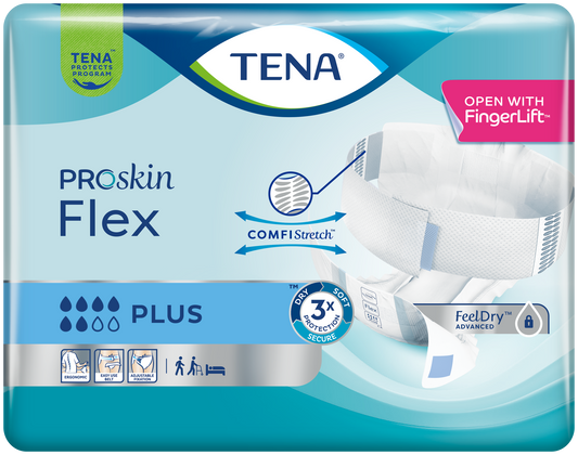 TENA ProSkin Flex Plus - Extra Large - Pack of 30 - 