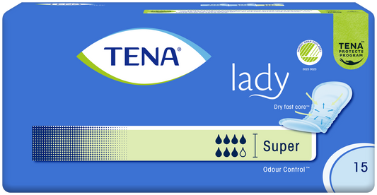 TENA Lady Super - Pack of 15 - 
