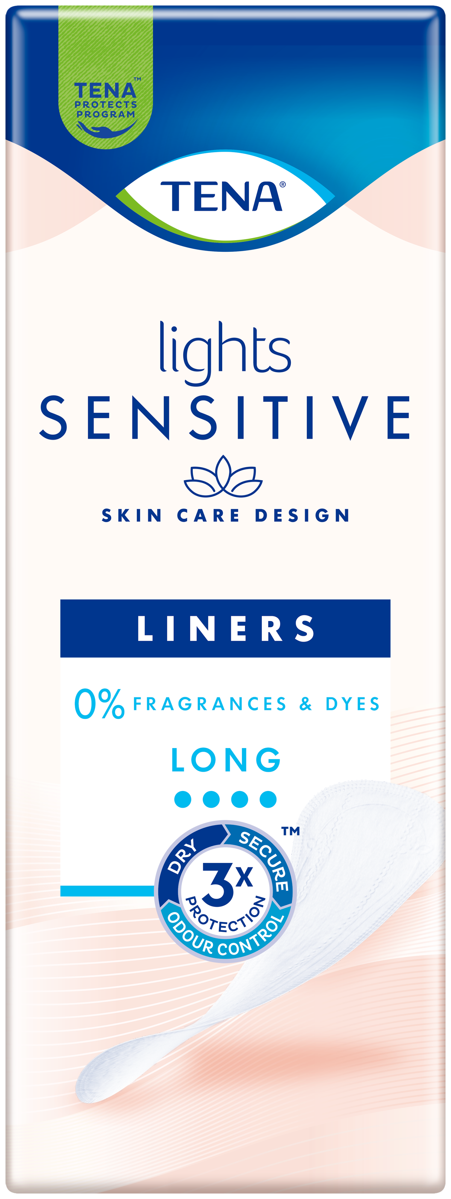 Lights by TENA - Long Liners - Pack of 20 - 