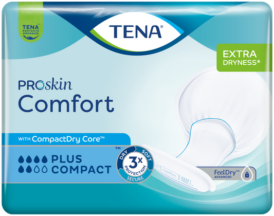 TENA ProSkin Comfort Plus Compact - Pack of 42 - 