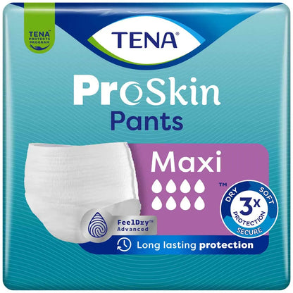 TENA Pants Maxi Large - 4 packs of 10 - 