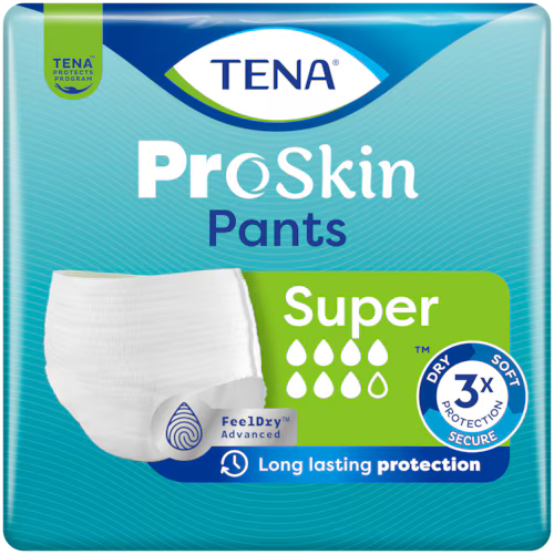 TENA Pants Super Large - 4 packs of 12 - 