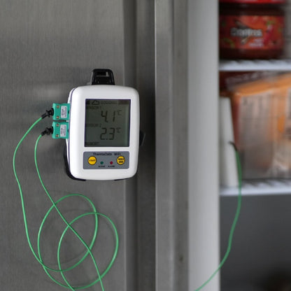 ThermaData® WiFi 2-Channel Thermocouple Logger with Type K Probe Sockets