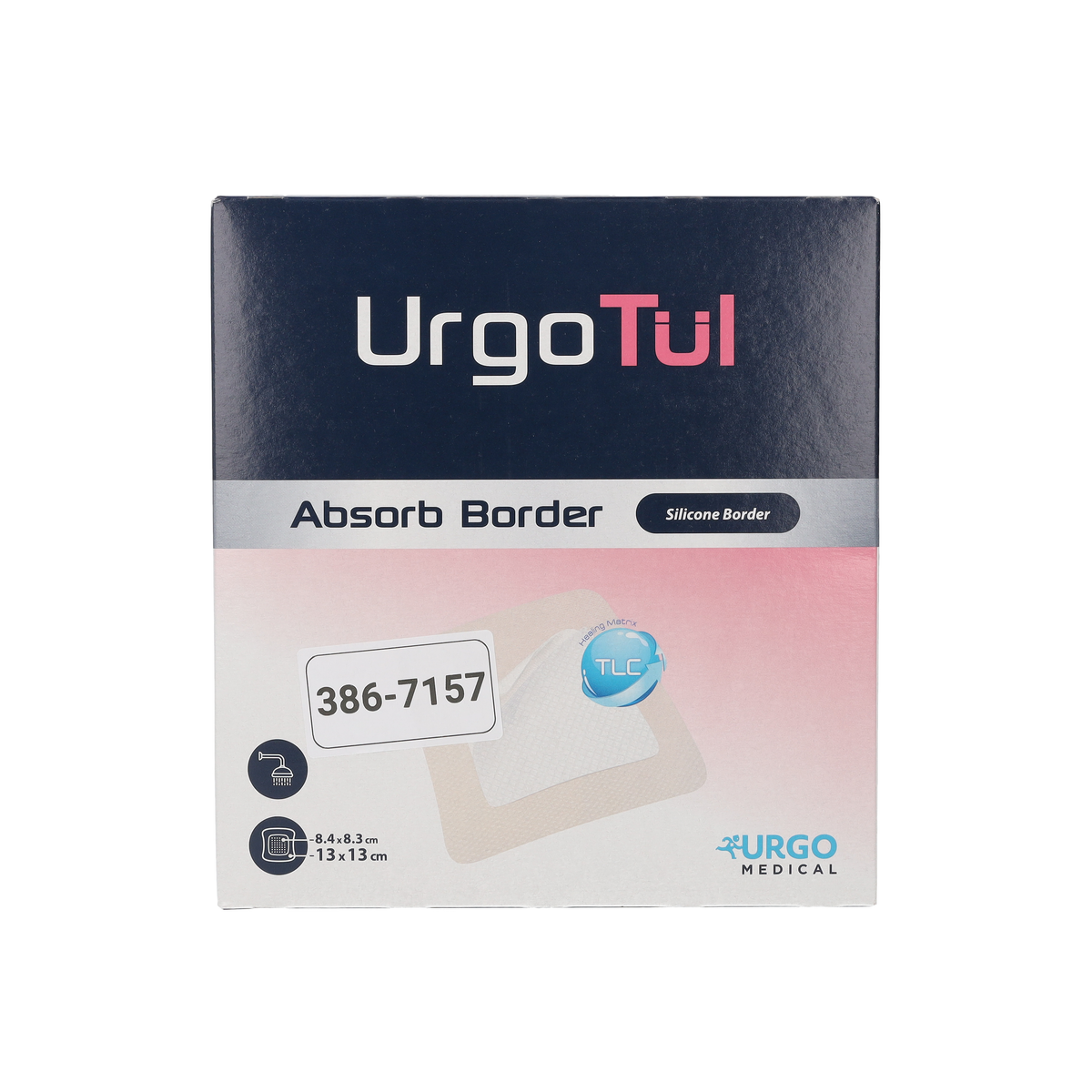 URGOTUL ABS BORDER 13CMSQ  1 x 10 - 