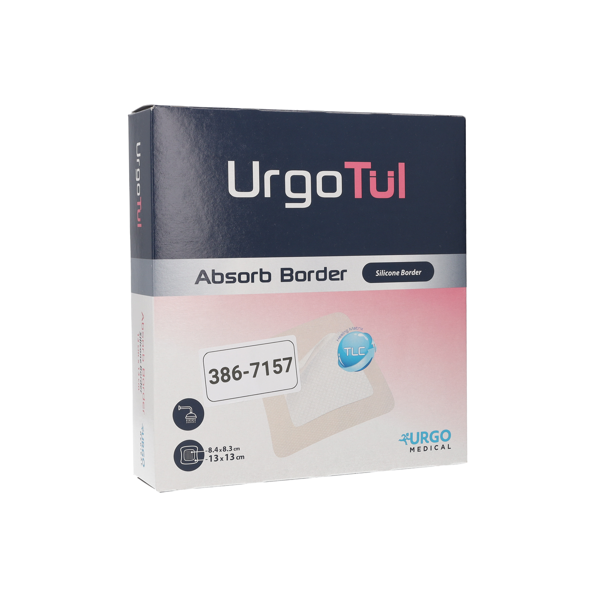 URGOTUL ABS BORDER 13CMSQ  1 x 10 - 