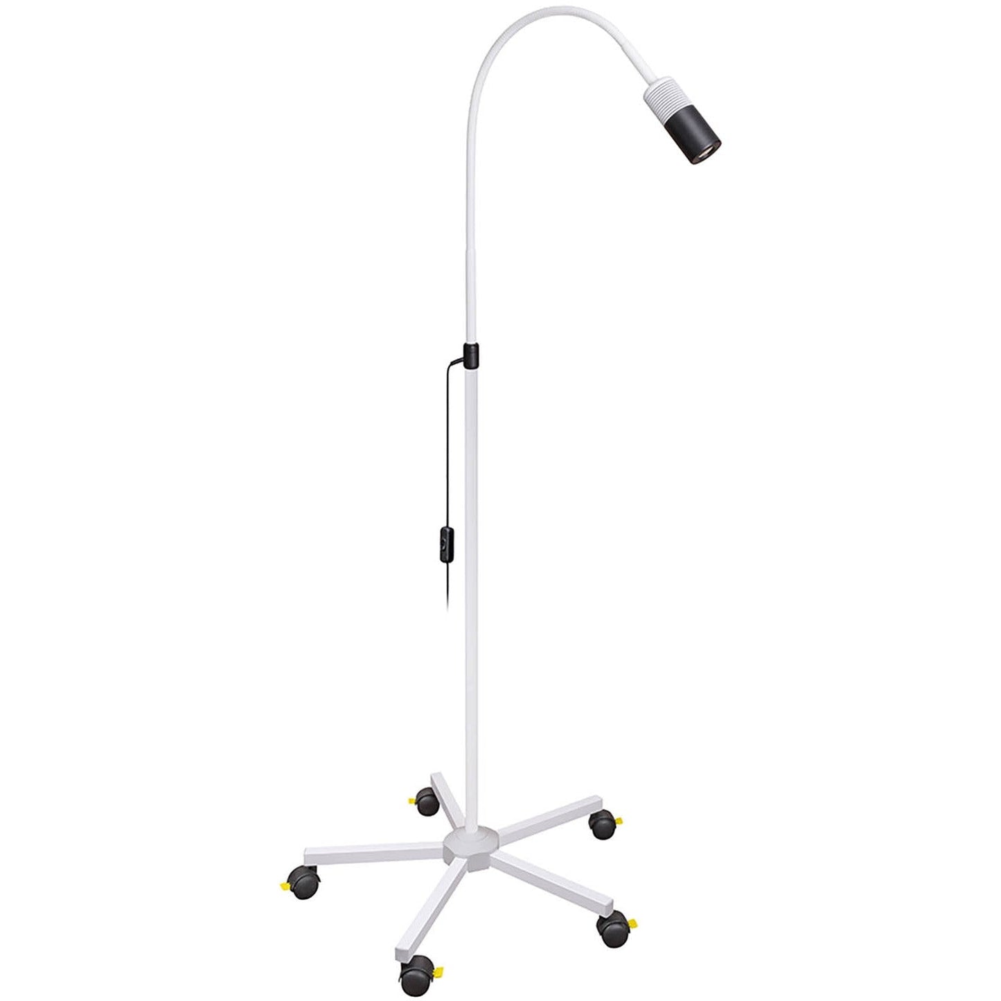 LED Examination Lamp FOCUS on 5-feet-stand - Powder Coated - White - CLEARANCE