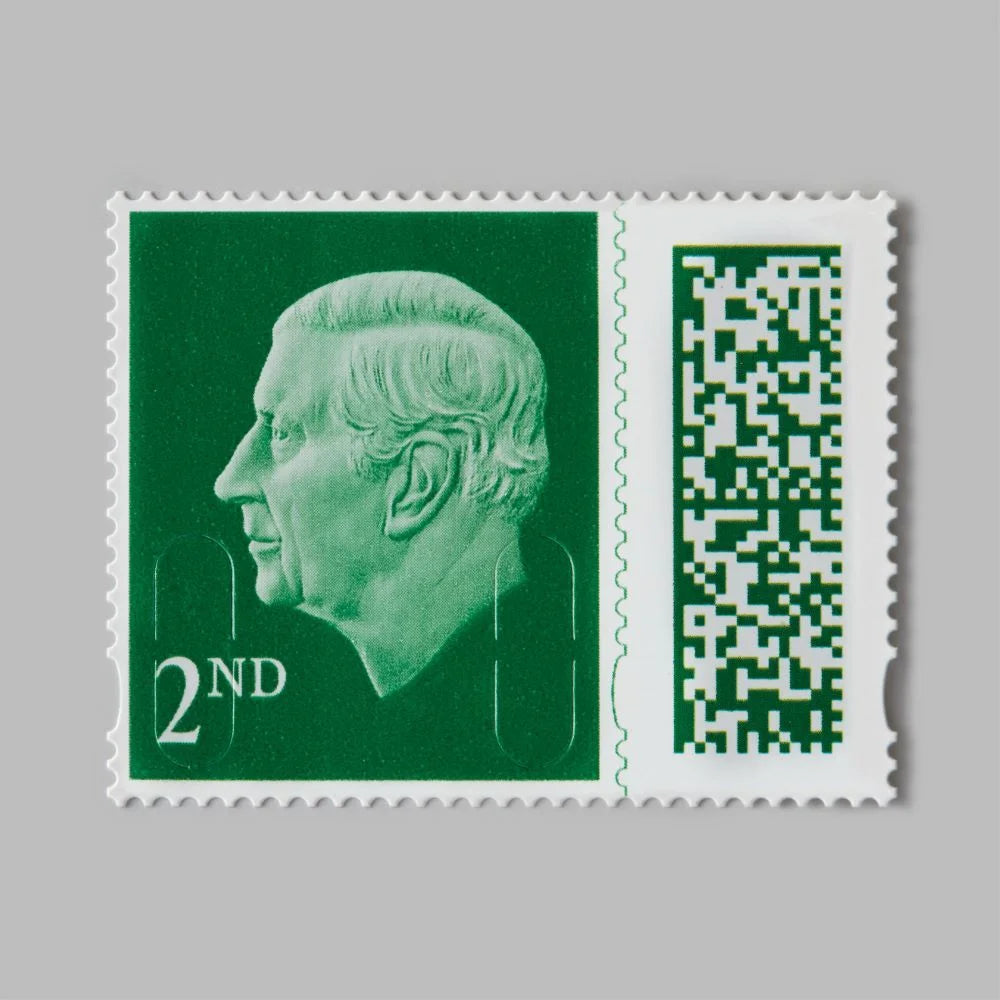 Second Post 2nd Class Post Stamps - Book of 50 – Medisave UK