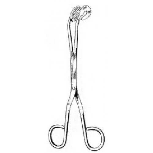 Universal Sterilizing Forceps - Curved 28cm - 