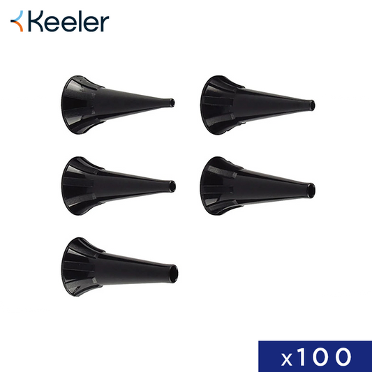 Keeler Jazz Ear Specula 2mm Black - Pack of 100