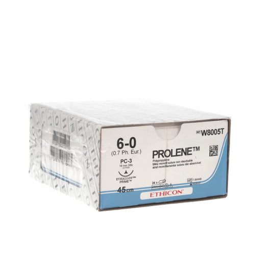 Prolene Suture Cutting P Needle: 16mm 45cm Blue 6-0 0.7 x 24 - 