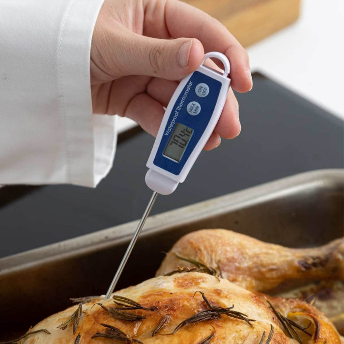 Waterproof thermometer with max/min and °C/°F functions - 