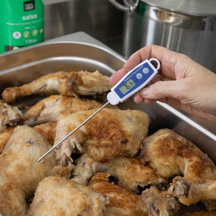 Waterproof thermometer with max/min and °C/°F functions - 