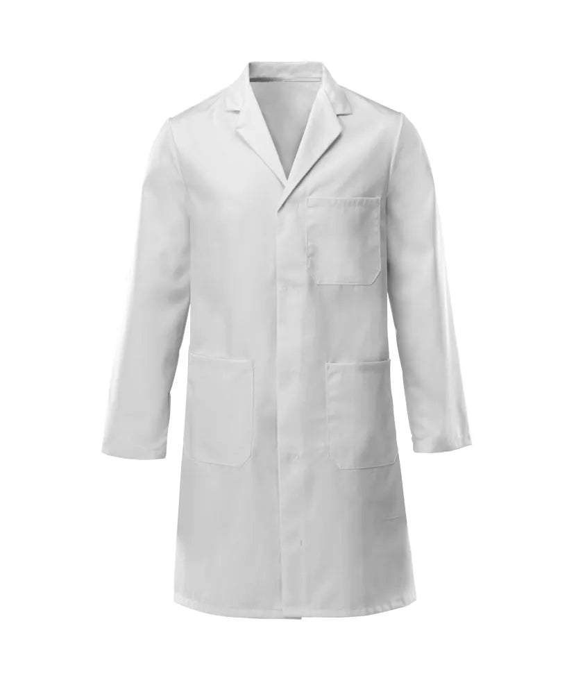 Unisex Stud Coat / Lab Coat - 