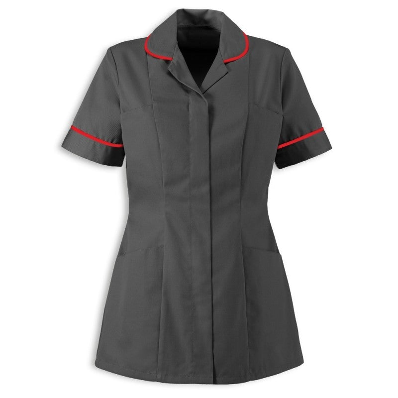 Traditional Nurses Tunic with Contemporary Cut - Convoy Grey – Medisave UK