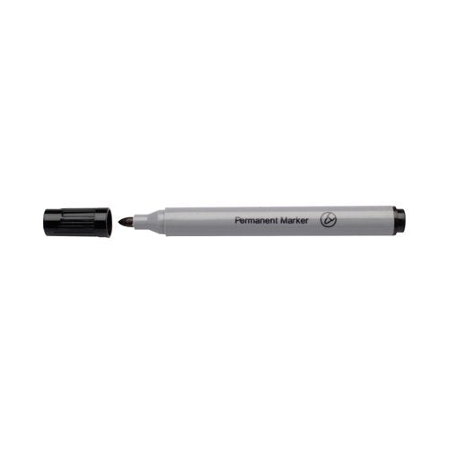 Black Permanent Marker Bullet Tip - Pack of 10 - 