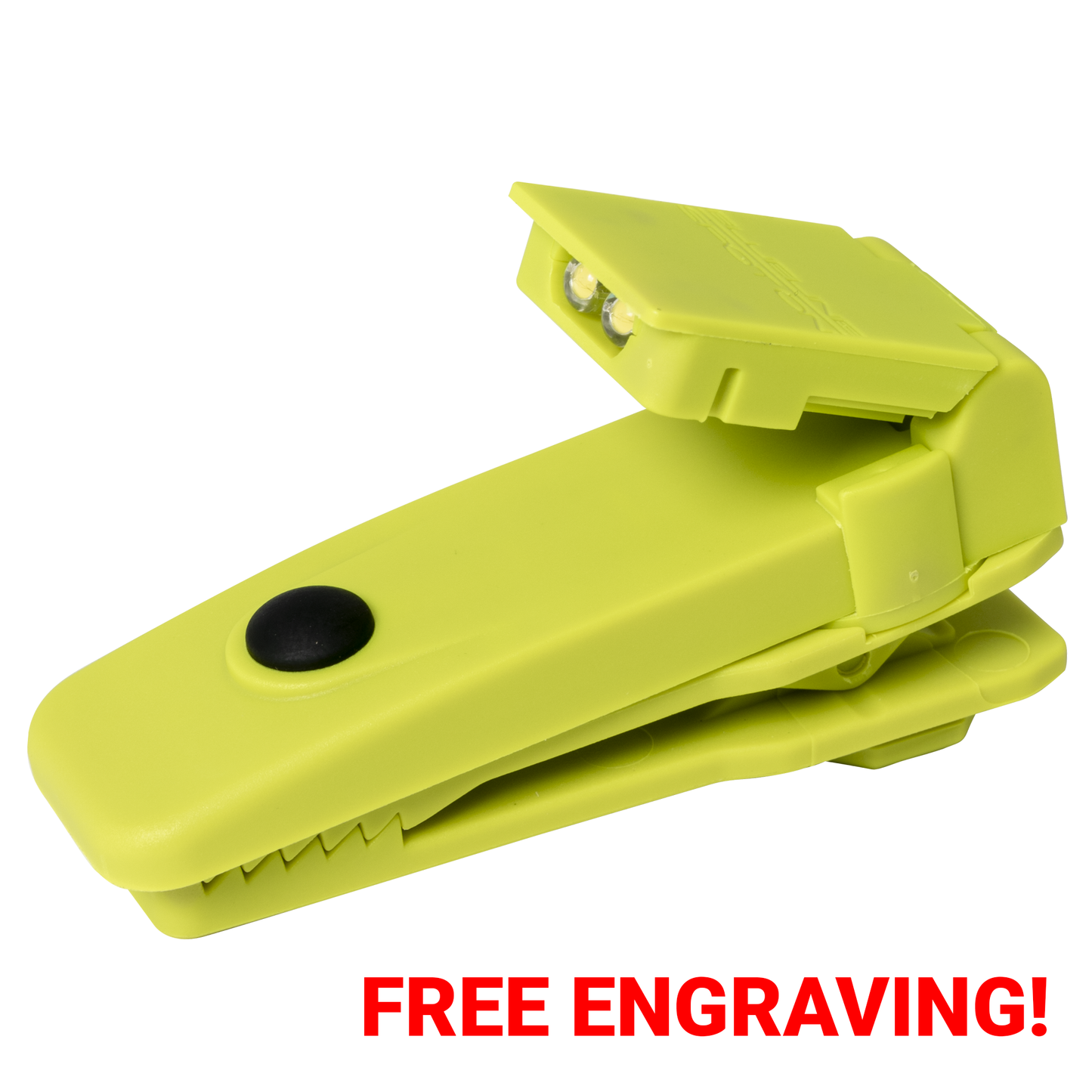 Clip-on Torch With Dual LED - Yellow - Niton999