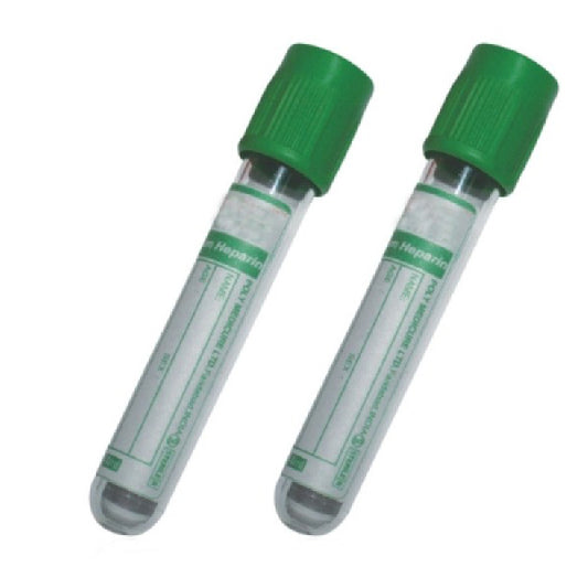 BD Vacutainer® Sodium Heparin Plasma Plus Tube - 13x75mm / 4ml Green x 100 - 