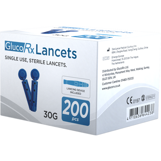 GlucoRX Lancets x200 - Alliance Healthcare
