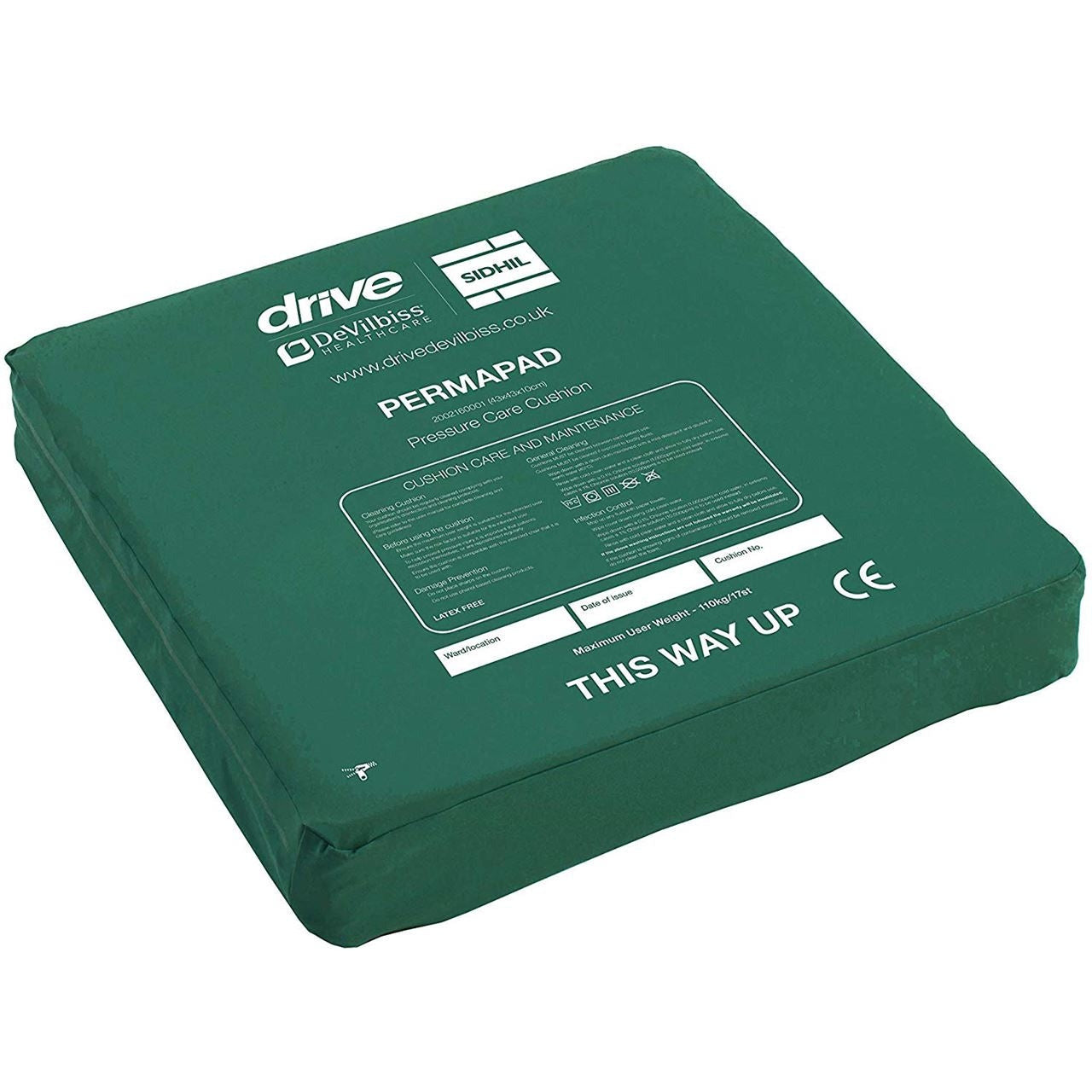 Permapad (43x43x10cm) with Green Cover - Discontinued