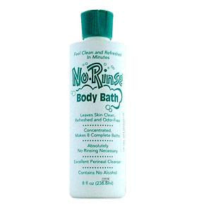 No Rinse Dry Body Bath Liquid 8oz - (236.6 ml) - 