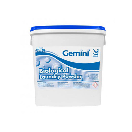Gemini Biological Laundry Powder - 10kg
