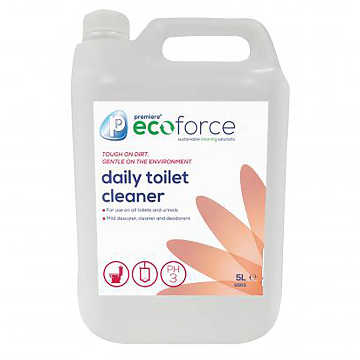 Ecoforce Daily Toilet Cleaner 5L - Bunzl Catering Supplies