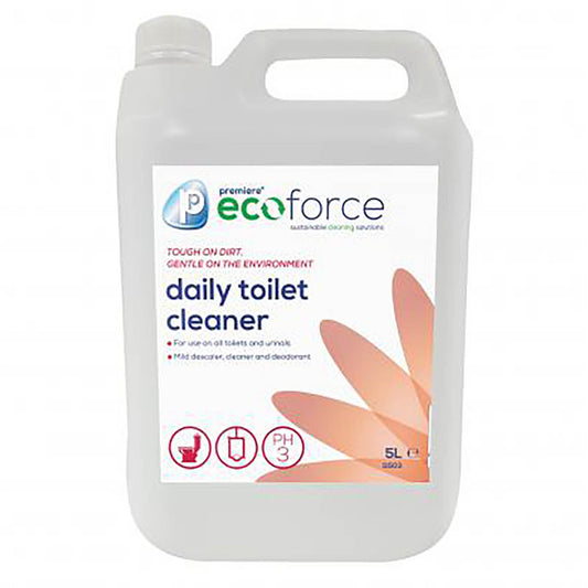 Ecoforce Daily Toilet Cleaner 5L - Bunzl Catering Supplies