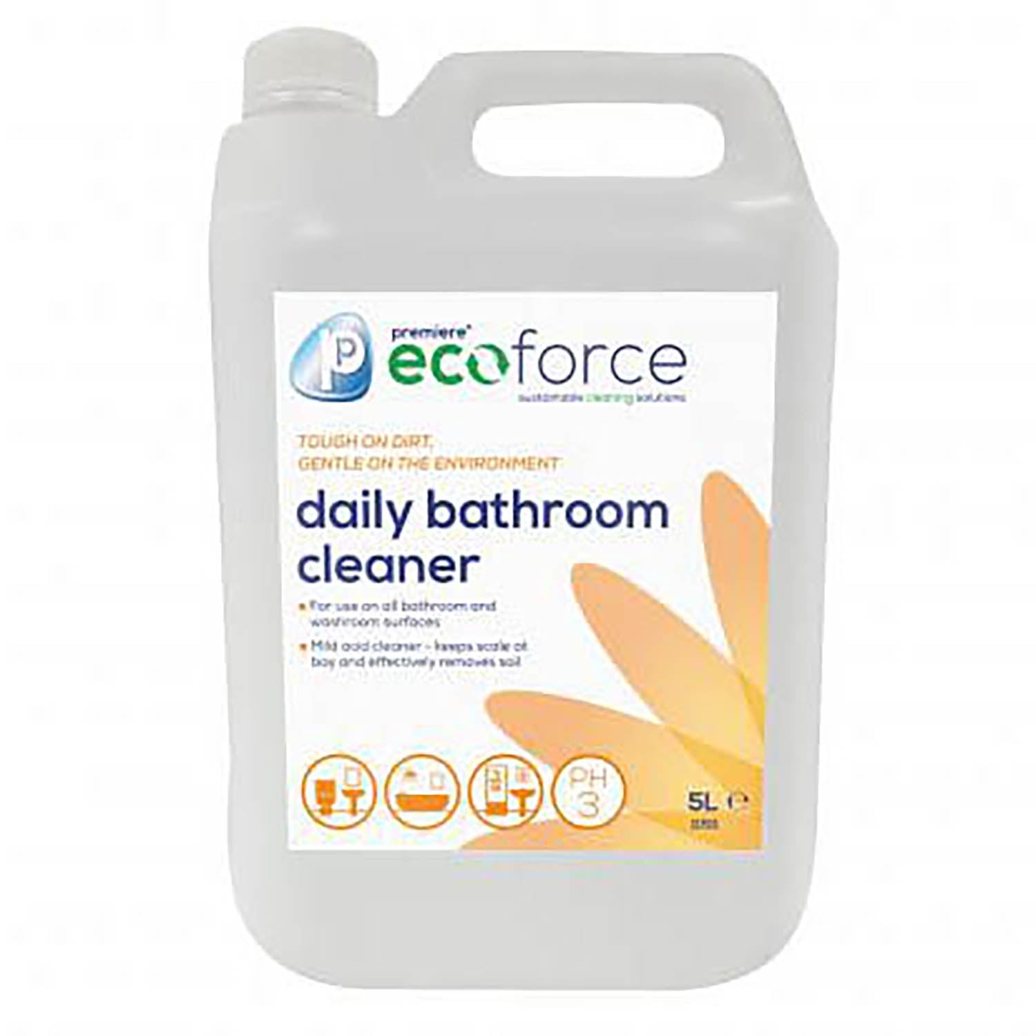 Ecoforce Daily Bathroom Cleaner 5L - Bunzl Catering Supplies