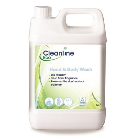 Cleanline Eco  Hand and body wash 5L - Bunzl Healthcare