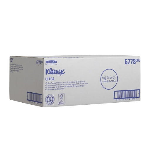 Kleenex Ultra Hand Towel I Fold Medium White (1860) - Bunzl Catering Supplies