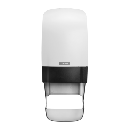 Katrin Eco System Toilet Roll & White Core Catcher Dispenser