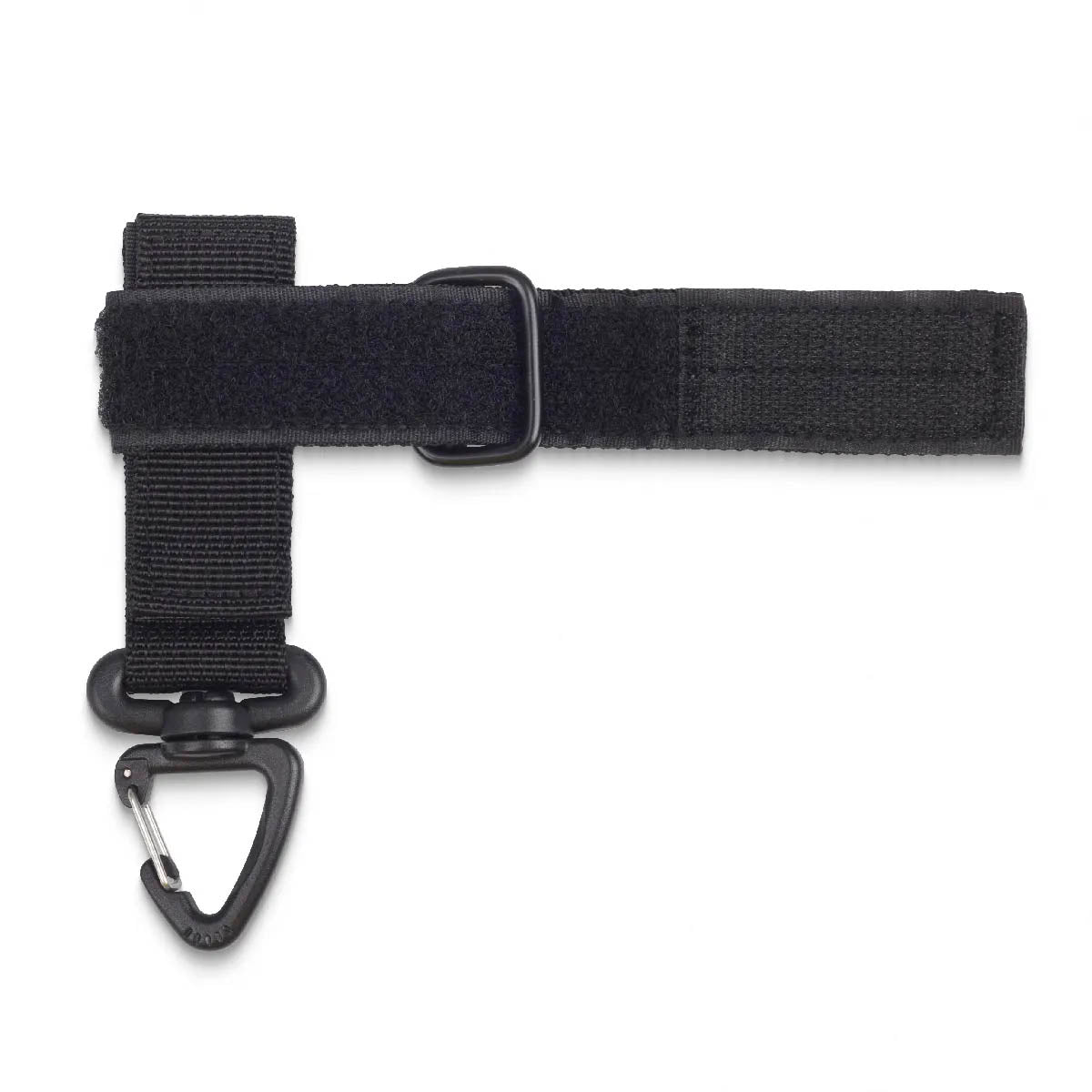 Glove Holder/Rope Accessory w/ Multi-Use Carabiner - Black Polyester