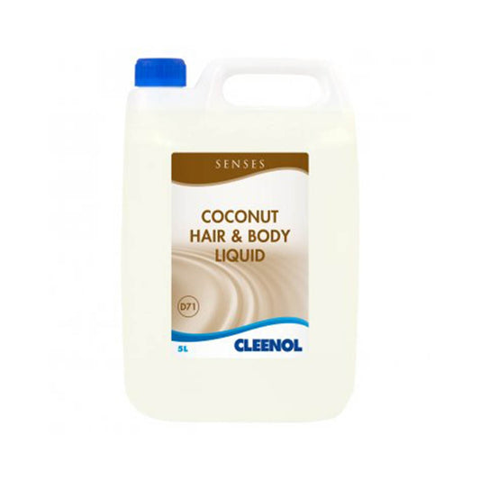 Senses Coconut Hair & Body Liquid 5l - Cleenol